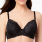 Sutiã de renda com cobertura perfeita para mulheres INC International Concepts, preto, tamanho 36 C