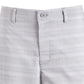 Shorts de golfe cargo masculino Attack Life Fairway xadrez elástico cinza tamanho 30