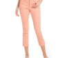 Calça jeans feminina Charter Club Tummy Control Bristol Capri, rosa, tamanho 4