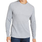 Camisa térmica masculina Club Room, cinza, tamanho pequeno
