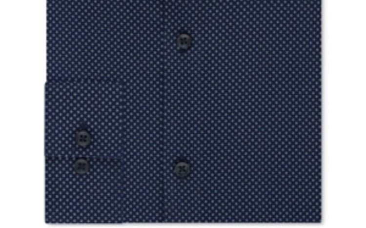 Camisa social masculina Michael Kors com estampa dupla elástica e absorvente de umidade, tamanho GG