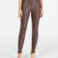 Calça skinny feminina com estampa de cobra da INC International Concepts, marrom, tamanho 0