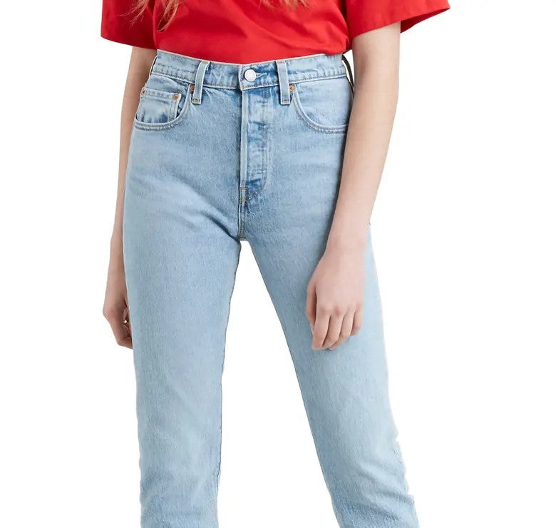 Calça jeans skinny feminina Levi's azul tamanho 28