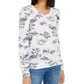 INC International Concepts Moletom feminino aconchegante e esportivo, branco, tamanho pequeno