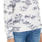 INC International Concepts Moletom feminino aconchegante e esportivo, branco, tamanho pequeno