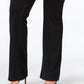 Calça feminina estilo &amp; co, cintura média, corte bootcut, azul, tamanho pequeno