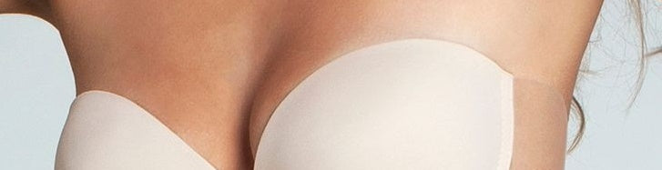 Fashion Forms Feminino Go Bare Costas Nuas Sem Alças Branco Tamanho D