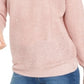 Suéter feminino de gola alta com recorte de lantejoulas Ethereal DC da INC International Concepts, rosa, tamanho XX-grande