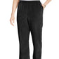Calça feminina clássica de veludo cotelê Alfred Dunner, preta, tamanho 12-P