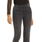 Calça jeans feminina estilo boyfriend com punho de cobra da INC International Concepts, preta, tamanho 14