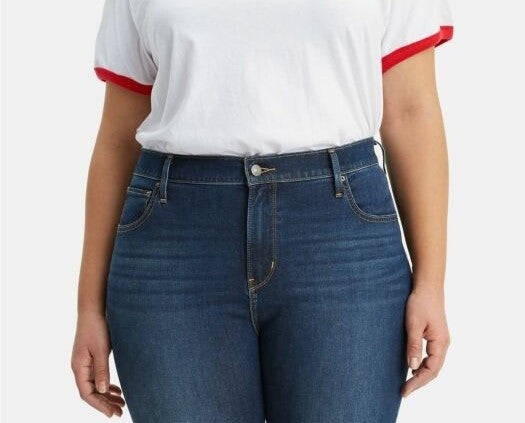 Camiseta Levi's Feminina com Logo Ringer, Branca, Tamanho 2X