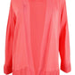 Cardigan feminino aberto de malha texturizada Charter Club, rosa, tamanho grande