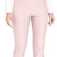 Calça feminina Charter Club Cambridge Tummy Control Slim Leg Rosa Tamanho 2P