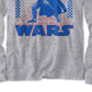 Camiseta Star Wars Big Boy's Sith Lord Vader Cinza Tamanho Médio