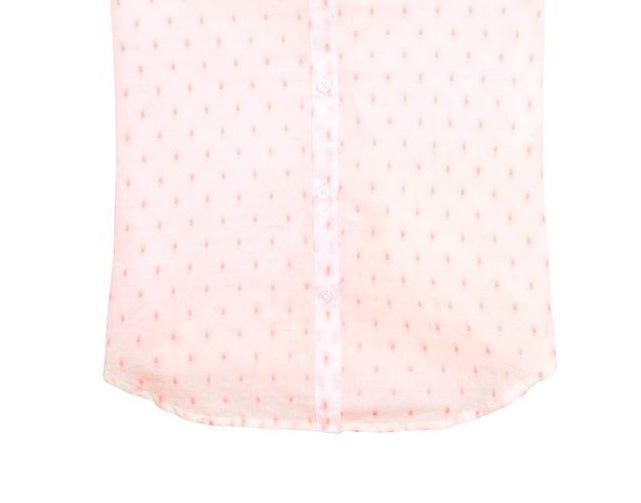 Camisa Epic Threads Big Girl com babados e ombros descobertos, rosa, tamanho extragrande