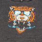Moletom com capuz Jem Little Boys Tiger Chomp cinza tamanho 7