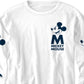 Camiseta com cabeças de personagens do Mickey Mouse da Disney Big Boy, tamanho grande, branca