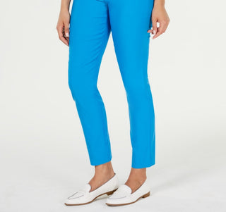 Calça feminina Charter Club azul tamanho 8