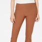 Calça skinny Chelsea Tummy Control feminina Charter Club, marrom, tamanho 14