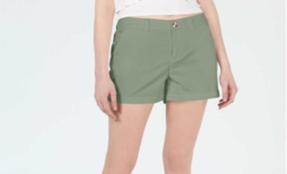 Shorts chino feminino Maison Jules verde tamanho 16