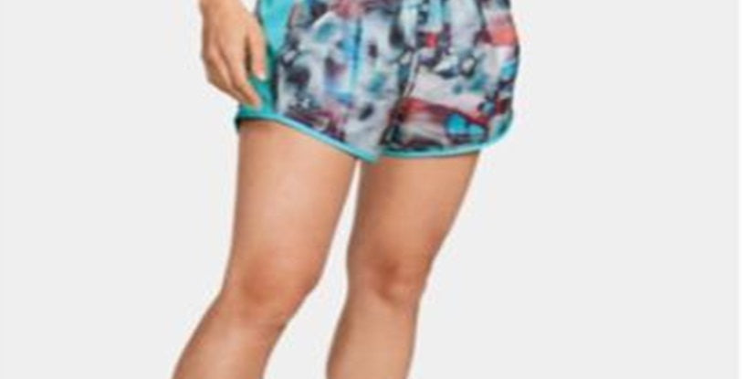 Under Armour Fly by Running Fitness Shorts Feminino Verde Multi Tamanho M