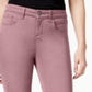 Calça skinny feminina Style &amp; Co. roxa tamanho 2 pequena