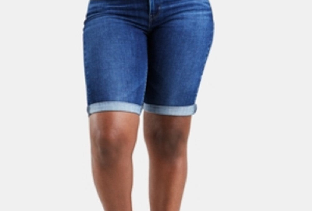 Bermuda Levi's Feminina Azul Tamanho 28