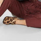 Calça feminina Margate Paperbag cintura alta plissada vermelha tamanho médio