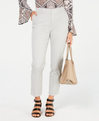 Calça Chino Feminina Style &amp; Co. Cinza Tamanho 8