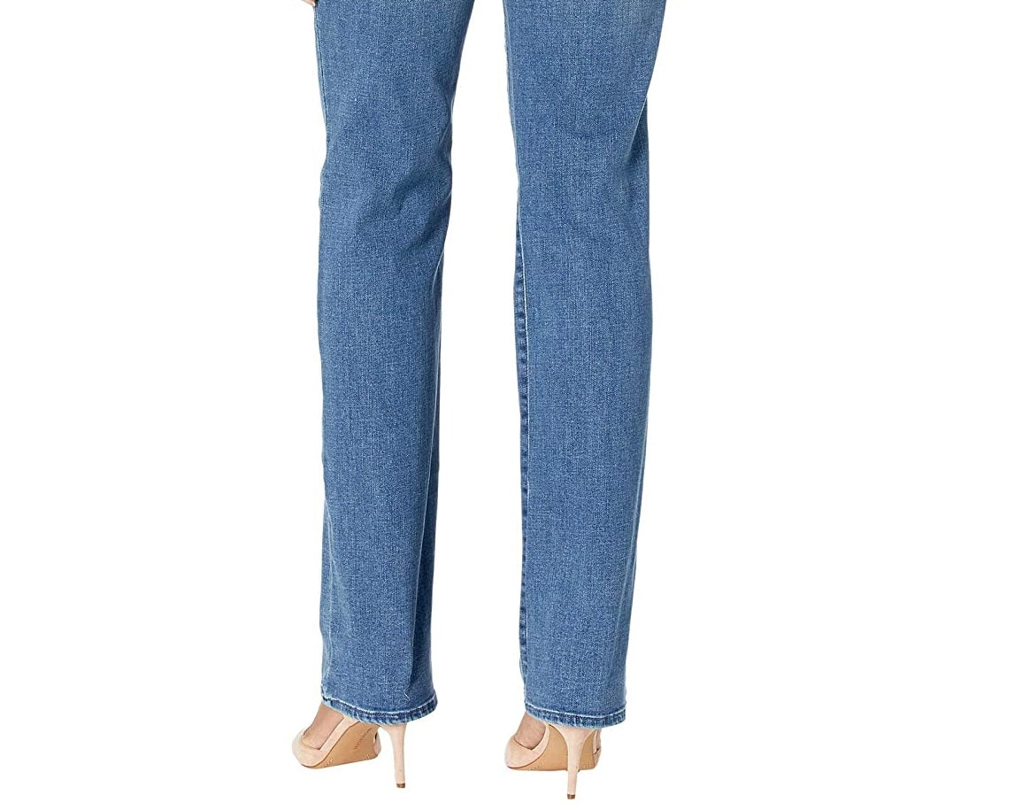 Calça jeans reta feminina NYDJ azul tamanho 6