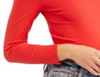 Body feminino Truth Or Square da Free People, vermelho, tamanho grande
