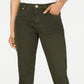 Calça jeans skinny feminina STS Blue Ellie High Rise, verde, tamanho 32