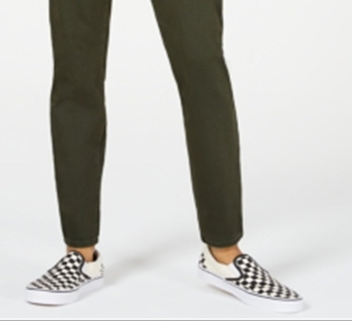 Calça jeans skinny feminina STS Blue Ellie High Rise, verde, tamanho 32
