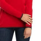 Suéter Tommy Hilfiger Feminino de Algodão com Logotipo e Coração Vermelho Tamanho Médio