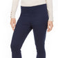 Calça curta feminina Charter Club Chelsea Stretch Twill Azul Tamanho 10 Petite
