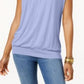 Camiseta feminina Blusa JM Collection Roxa Tamanho X-G