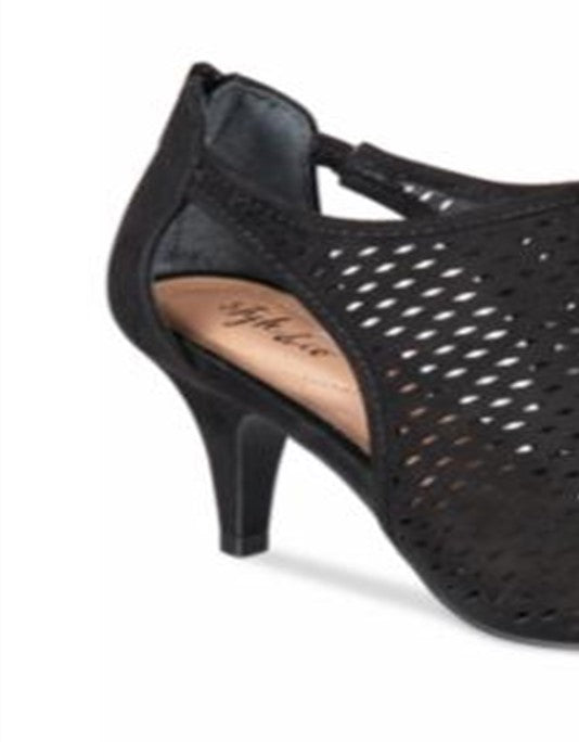 Sapatos clássicos abertos Haddiee femininos Style &amp; Co, pretos, tamanho 6,5 M