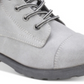 Botas de combate Sandro femininas White Mountain, cinza, tamanho 5,5