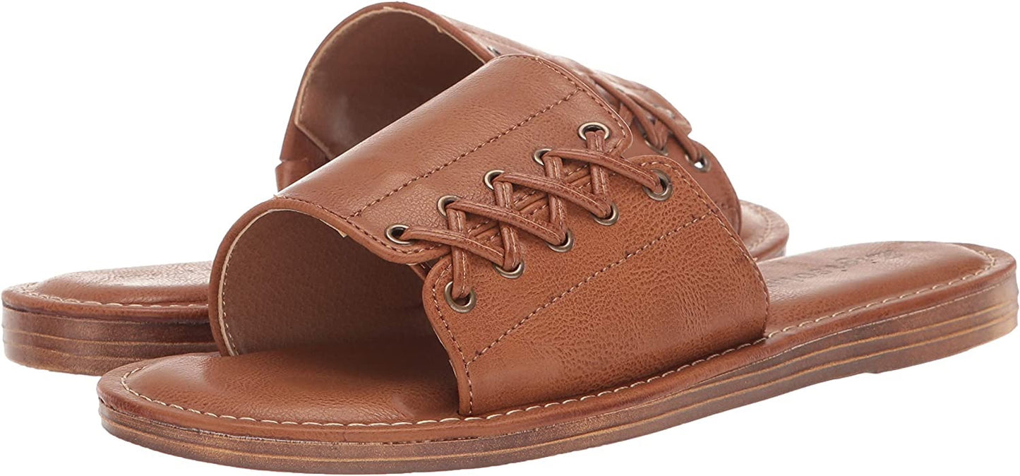 Sandália Zigi Kadia Feminina Marrom Tamanho 11 M