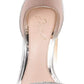 Badgley Mischka Keshia III com tira de tornozelo com joias, masculino, cinza metálico, tamanho 7,5