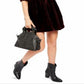 Vestido curto de veludo feminino Free People, vermelho, tamanho grande