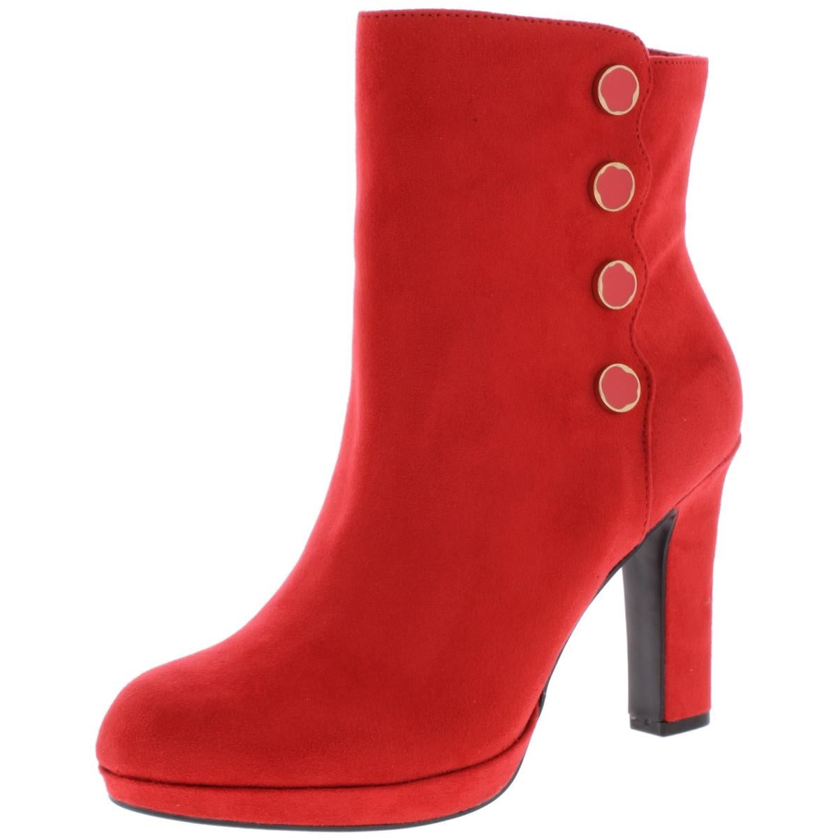 Botas plataforma Impo Odelina femininas vermelhas tamanho 6 M