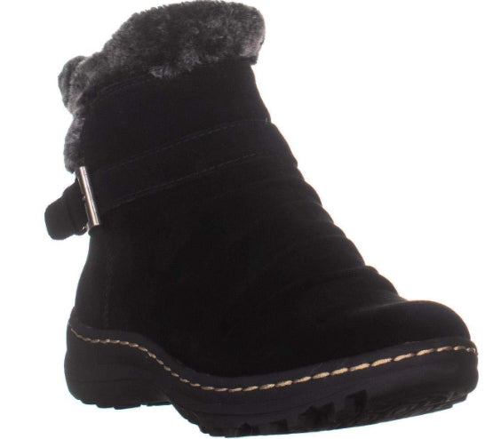 Bare Traps Arlow Couro Fechado Tornozelo Frio Preto Tamanho 10 M