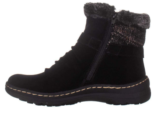 Bare Traps Arlow Couro Fechado Tornozelo Frio Preto Tamanho 10 M