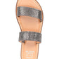 Material Girl GINNIE Sapatilhas Abertas Femininas Cinza Tamanho 9 M