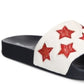 Sandálias femininas Kenneth Cole Reaction Pool Splash casuais com strass, rosa, tamanho 11 M