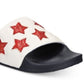 Sandálias femininas Kenneth Cole Reaction Pool Splash casuais com strass, rosa, tamanho 11 M