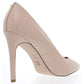BCBGeneration Heidi Scarpin Clássico Feminino Bege Tamanho 8 M
