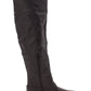 Botas de montaria femininas American Rag Adarra Wide Calf, pretas, tamanho 6