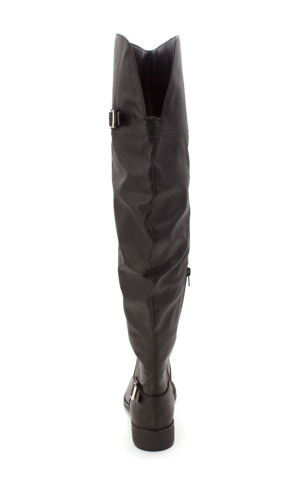 Botas de montaria femininas American Rag Adarra Wide Calf, pretas, tamanho 6